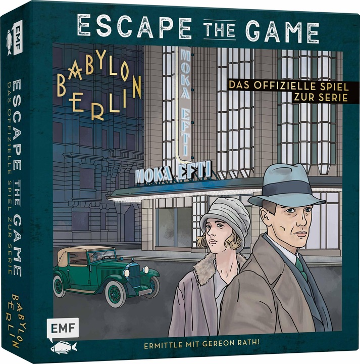 Produktbild Escape the Game: Babylon Berlin – Das offizielle Spiel zur Serie! Ermittle mit Gereon Rath (Fall (Deutsch, Norbert Pautner, 2022)