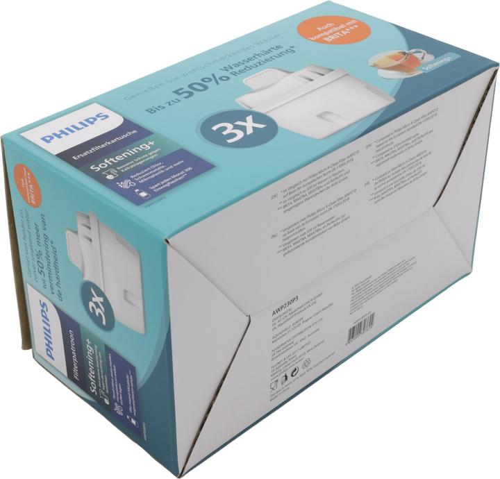 Produktbild Philips AWP230P3/31 Wasserfilterkartuschen Softening+ 3-pack (3x)