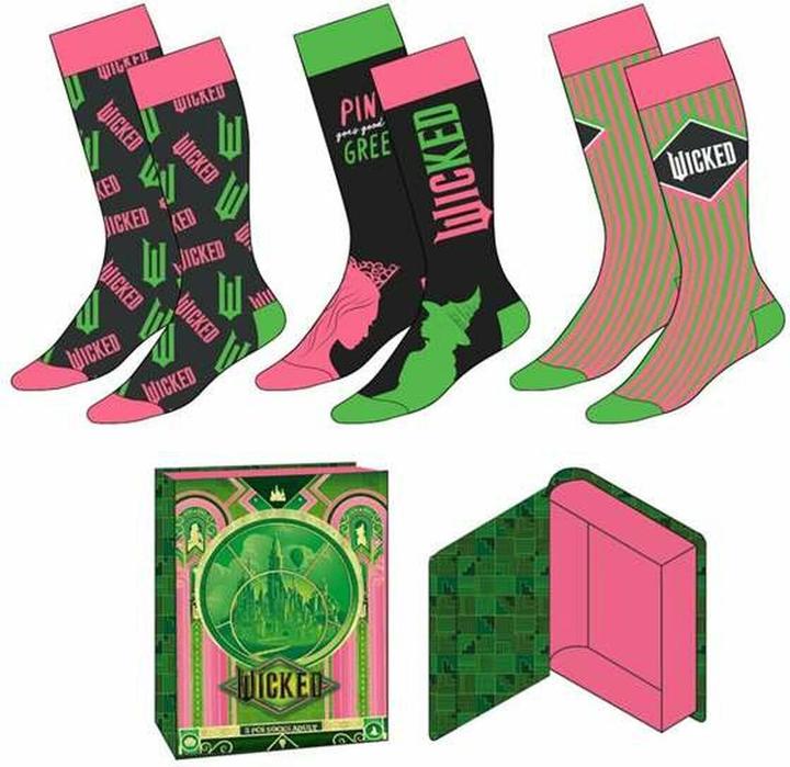 Produktbild Cerdá Wicked Socken 3er-Pack 36-43 (3er Pack, 36 - 43)