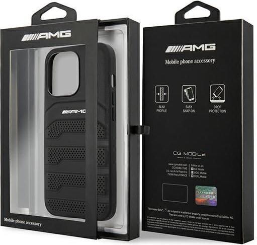 Produktbild Mercedes Mercedes-Benz TASCHE AMG LINE LEDER für iPhone 14 PRO universal (Apple iPhone 14 Pro)