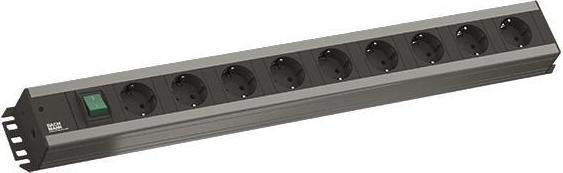 Actual product image Bachmann HANDWERKER power strip, 9-way, with switch (9 x, CEE 7/3, 2 m)