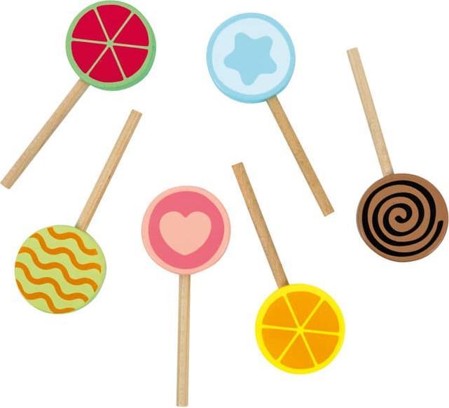 Actual product image Besttoy Lollipop set - made of wood
