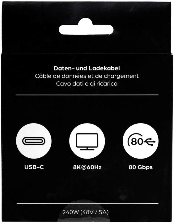 Produktbild Onit USB4-Kabel v2.0 Premium USB C - USB C (1 m, USB 4.0, 240 W)