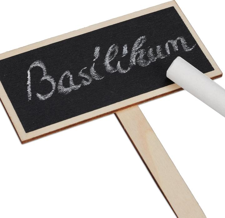 Immagine prodotto Relaxdays Targhette, piante (0.50 cm, 9 cm)