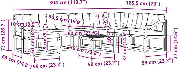 Immagine prodotto vidaXL Sofa Set