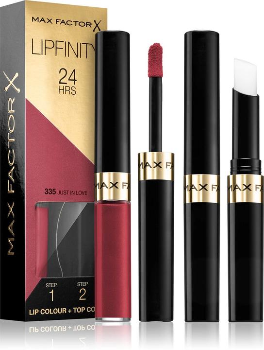 Actual product image Max Factor Lipfinity 24HRS (335 Just In Love)
