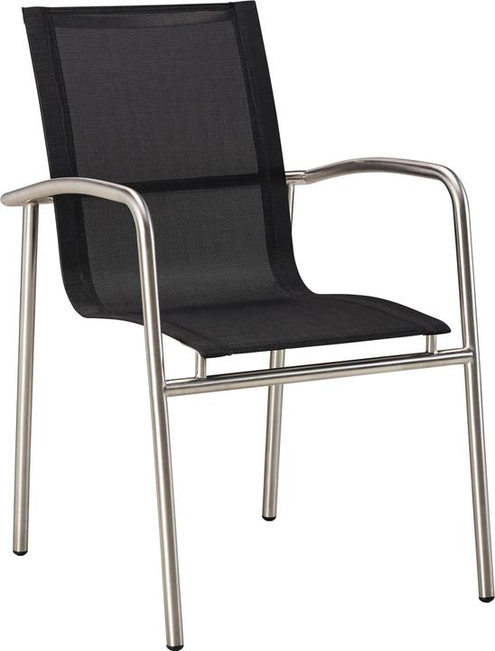 Best Tuinstoel Khartoum zwart