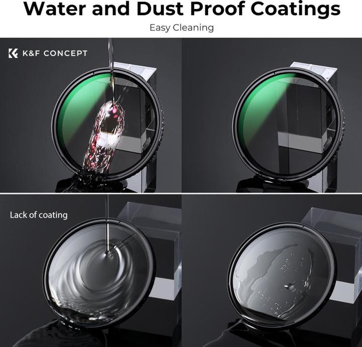 Actual product image K&F Concept Filter Nano-X 37 mm XV40 (37 mm, Neutral density filter)