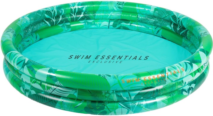 Actual product image Swim Essentials Paddling Pool Green Tropical Ø 150 cm