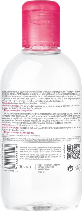 Actual product image Bioderma Sensibio (Face toner, 250 ml)