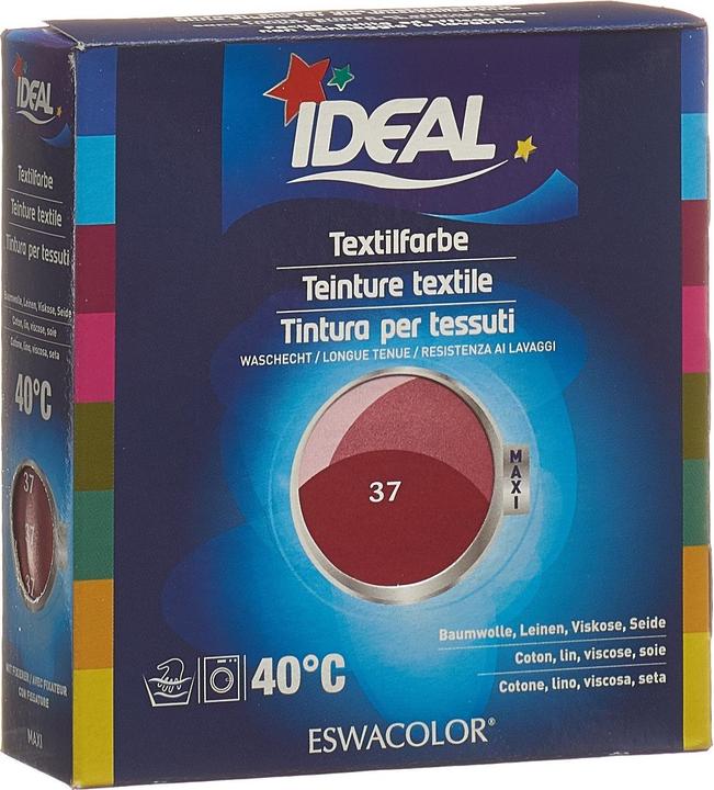 Ideal / Eswacolor Textilfarbe Hermesrot (1 Waschgänge, Flüssigwaschmittel)