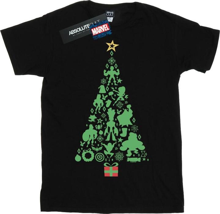 Produktbild Avengers Christmas Tree TShirt (4XL)