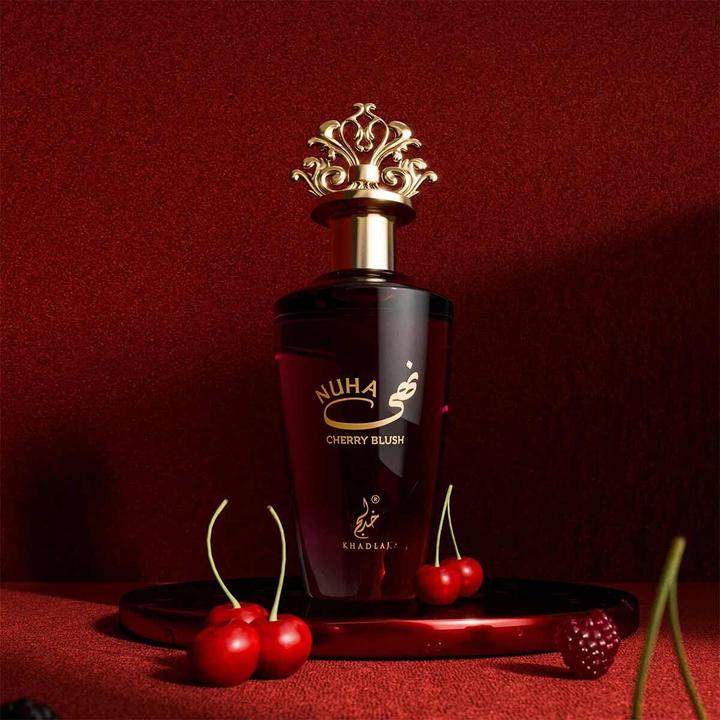 Image du produit Khadlaj Nuha Cherry Blush 85ml Eau De Parfum Spray for Women - Bold and Luxurious (Eau de parfum, 85 ml)