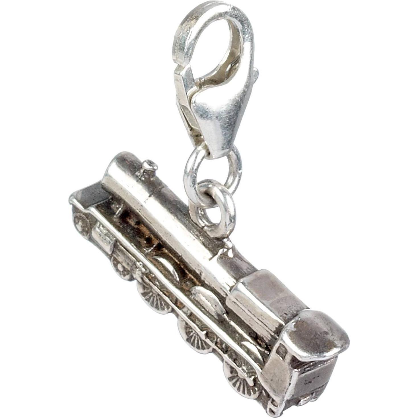 Thumbnail - Carat Shop, Kettenanhänger, Harry Potter Clip-On Anhänger Hogwarts Express Train (Sterling Silber), (Sterling Silber)