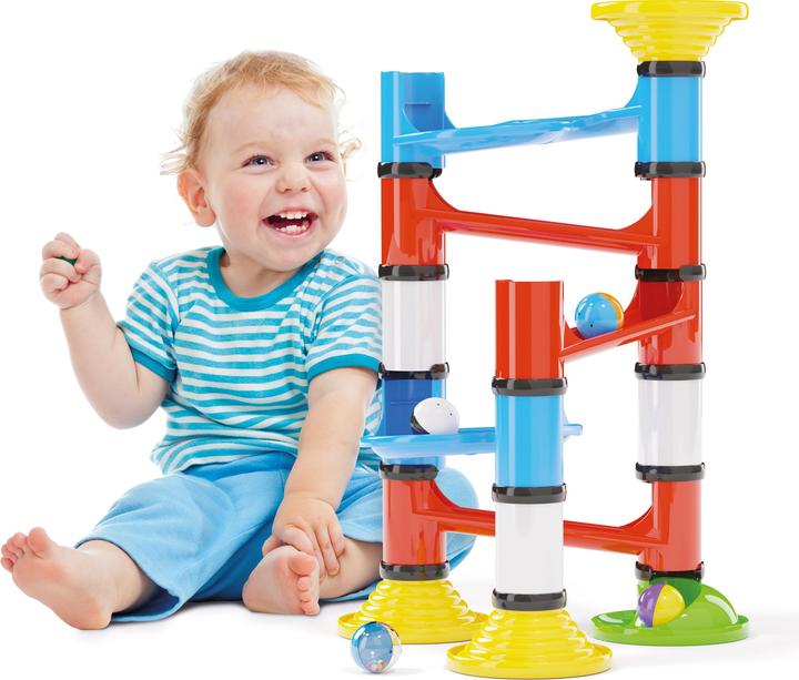 Actual product image Quercetti Marble Track Migoga Junior (31 pcs)