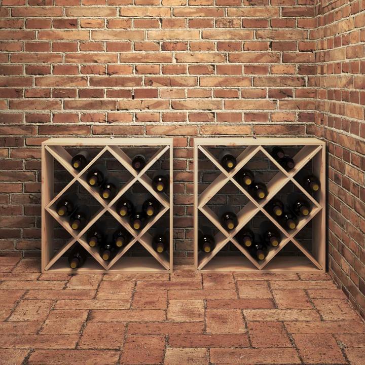 Immagine prodotto vidaXL Weinregal (62 x 25 x 62 cm)