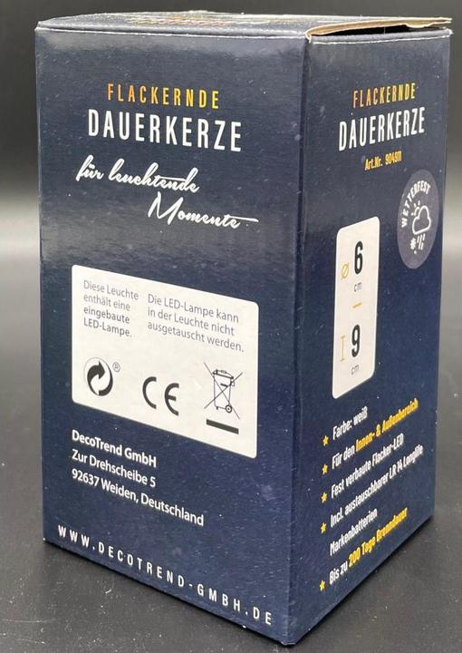 Produktbild Decotrend LED-Kerze (12x)
