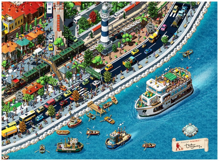Actual product image Anatolian Puzzle 3000 Turcja, Istambuł (3000 pieces)