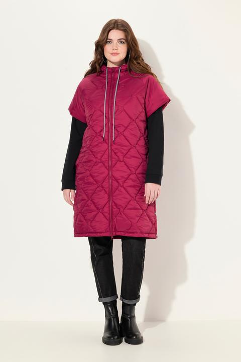 Produktbild Ulla Popken HYPRAR Steppweste, Tunnelzug, 2-Wege-Zipper, recycelt (42, 44)