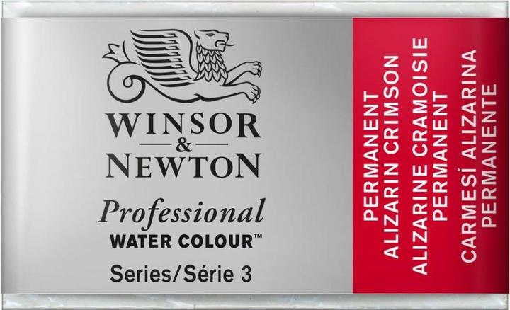 Actual product image Winsor & Newton Watercolour Artists (Silver, Red)