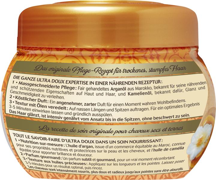 Actual product image Garnier Ultra Doux Camellia and Argan Oil Shampoo (300 ml)