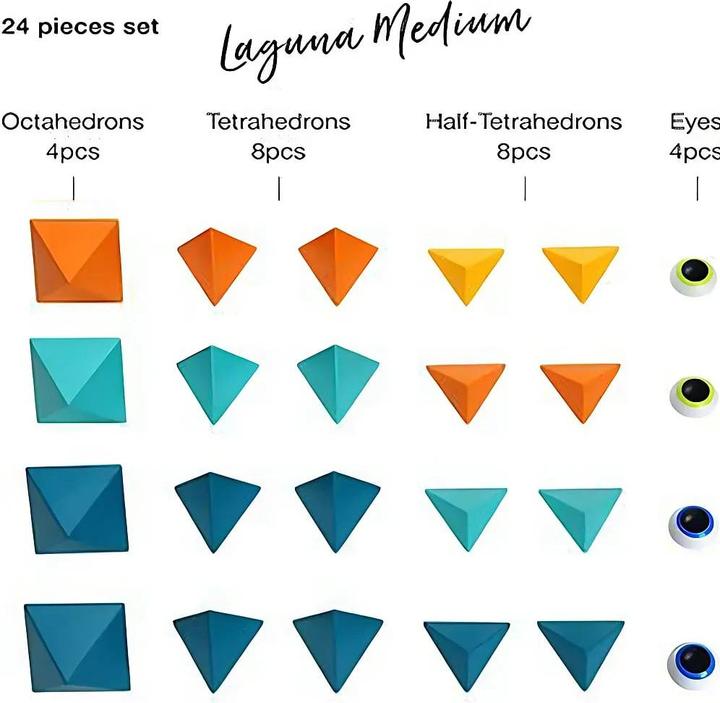 Image du produit Hape Trido Laguna moyen 24pcs