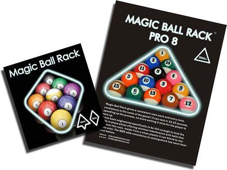Magic Rack Pro Set 8, 9, 10-Ball, BLACK