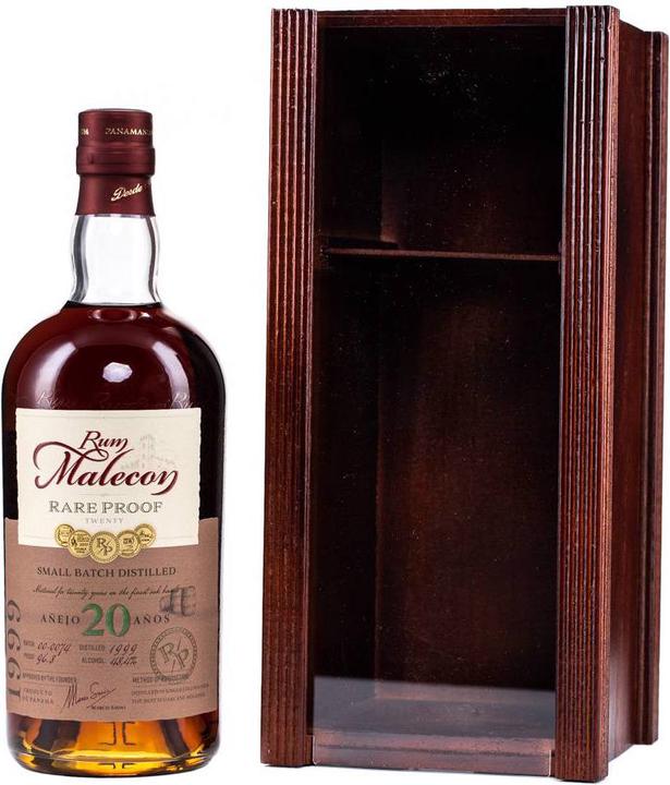 Produktbild Malecon Añejo 20 Años RARE PROOF 1999 in Holzkiste