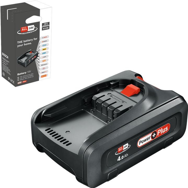 Actual product image Bosch Home & Garden Battery pack PBA 18V PowerPlus (1x4.0Ah) (18 V)