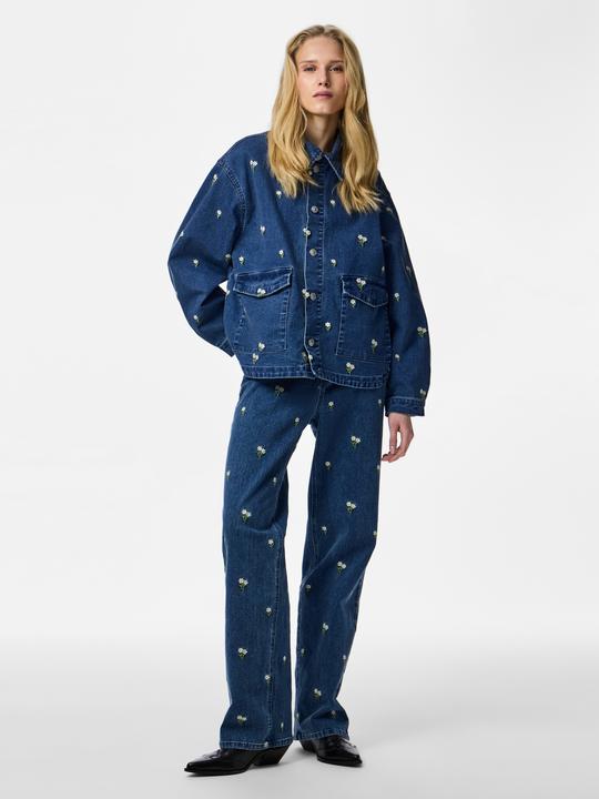 Immagine prodotto Pieces Pcflora Ls Denim Emb Shirt Noos (M)