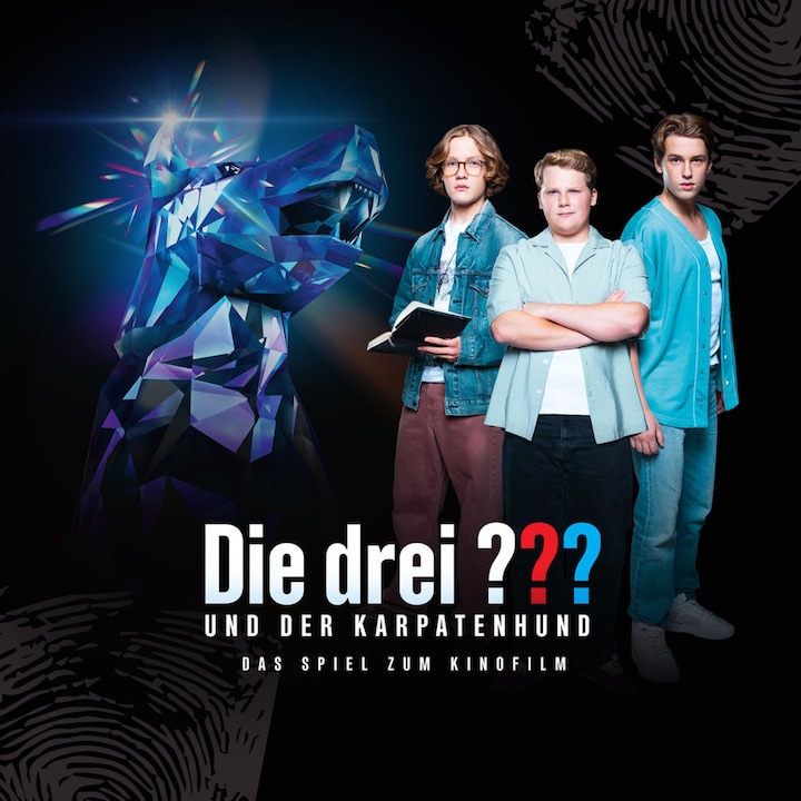 Actual product image Kosmos The three??? and the Carpathian dog (game for the cinema film) (German)