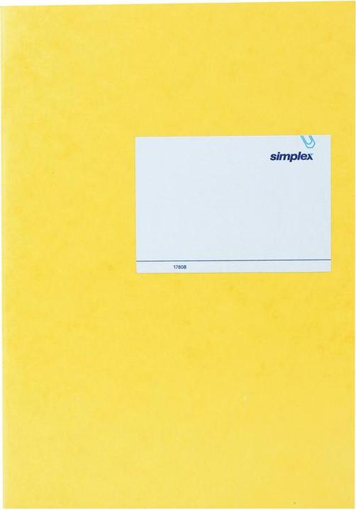 Image du produit Simplex carnet de notes avec décision de l'entreprise (A5, À rayures, Couverture souple)