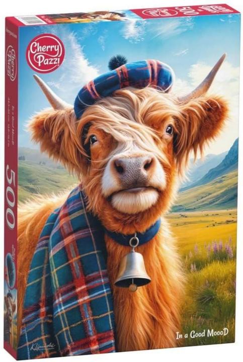 Cherry Pazzi Puzzle da 500 Pezzi - In a Good MoooD (500 Teile)