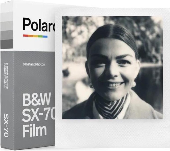 Actual product image Polaroid B&W Film SX-70 (8Photos) (SX-70)