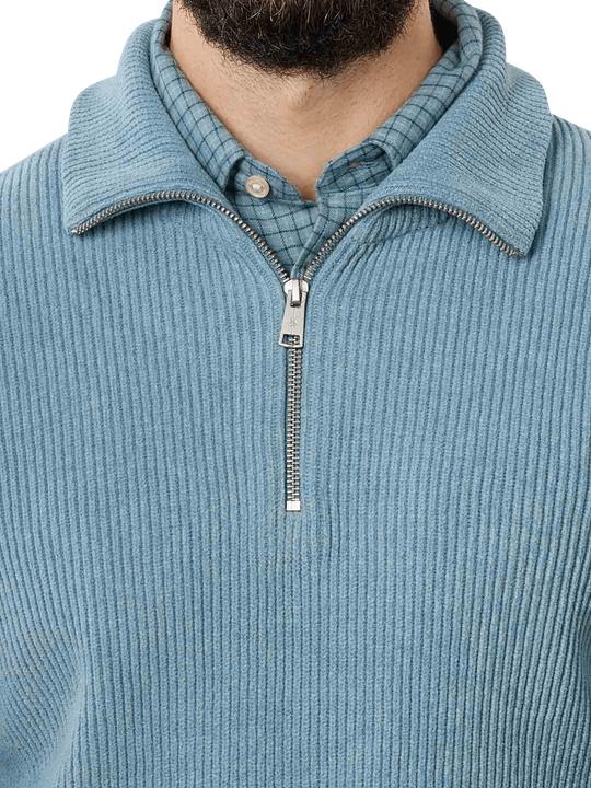 Produktbild Marc O'Polo Knit Pullover Half Zip Lightly Charred (M)