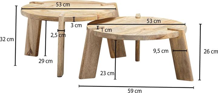 Produktbild FineBuy Aron (53 x 53 x 32 cm)