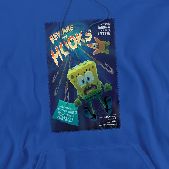 Produktbild Spongebob Squarepants Beware The Hooks Kapuzenpullover (L)