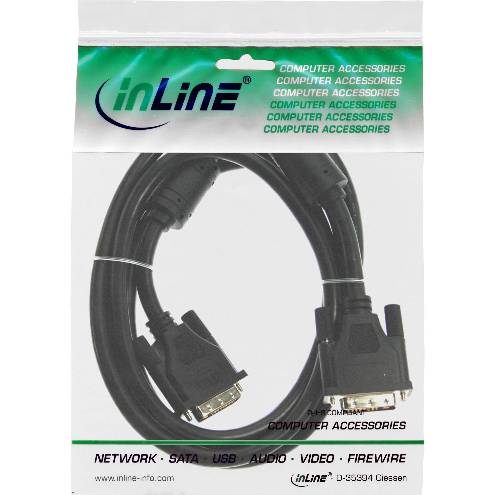 Thumbnail - InLine Dvi — Dvi (5 m, DVI), Video Kabel