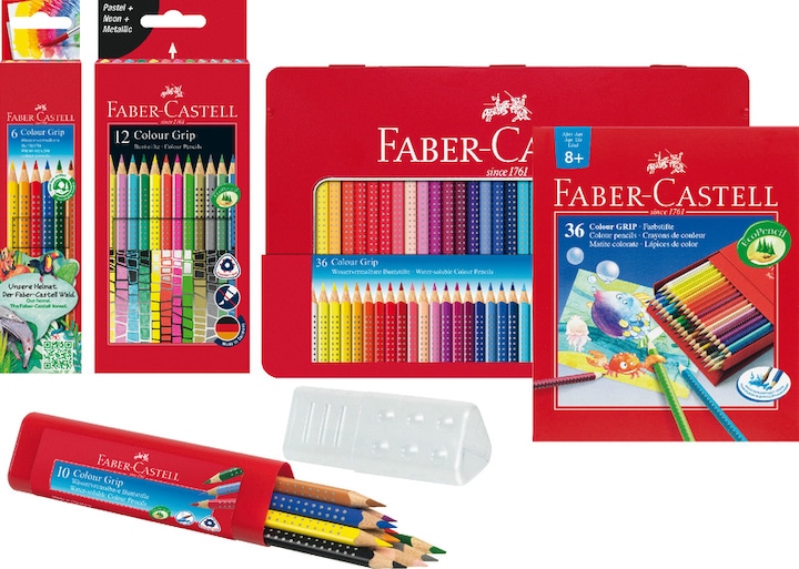 Produktbild Faber-Castell Colour Grip (Multicolor, 24 x)