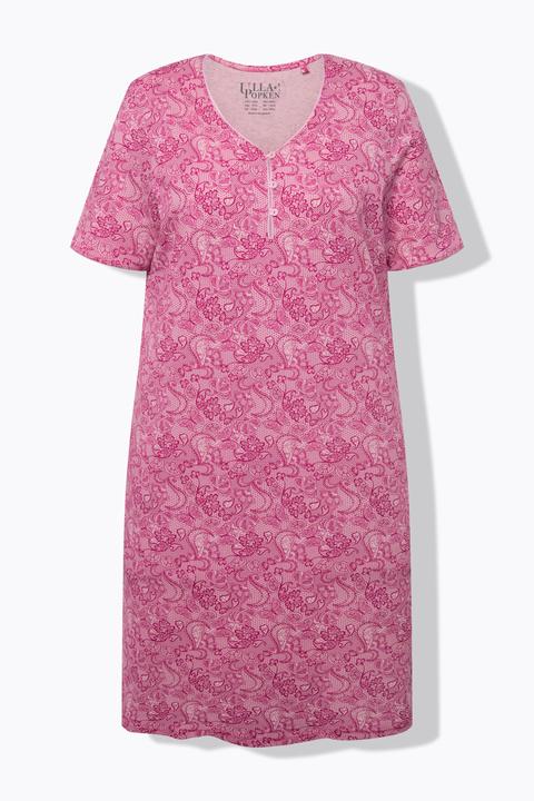 Produktbild Ulla Popken Bigshirt, 2er-Pack, Zierkanten, Halbarm (42, 44)