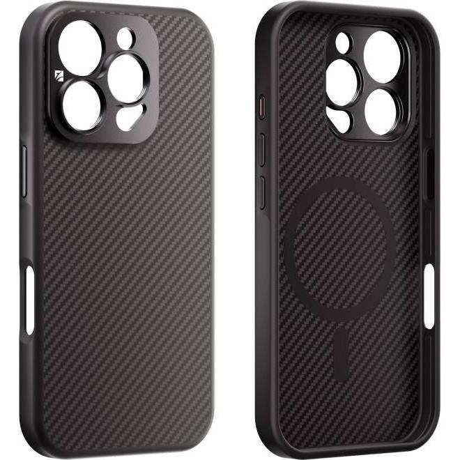 Freewell iPhone 16 Pro Case with 17mm Mount (Apple iPhone 16 Pro), Cover smartphone, Nero