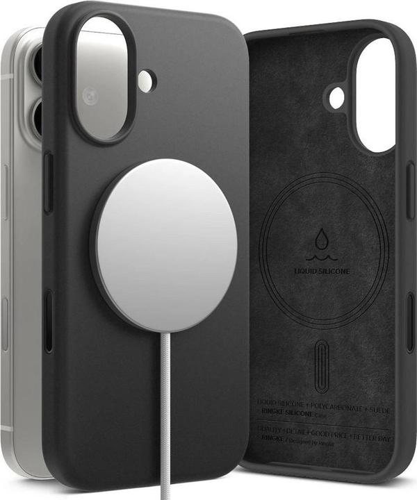 Produktbild Ringke Silikon Magnetische MagSafe Hülle für iPhone 17 - Lila (Apple iPhone 17)