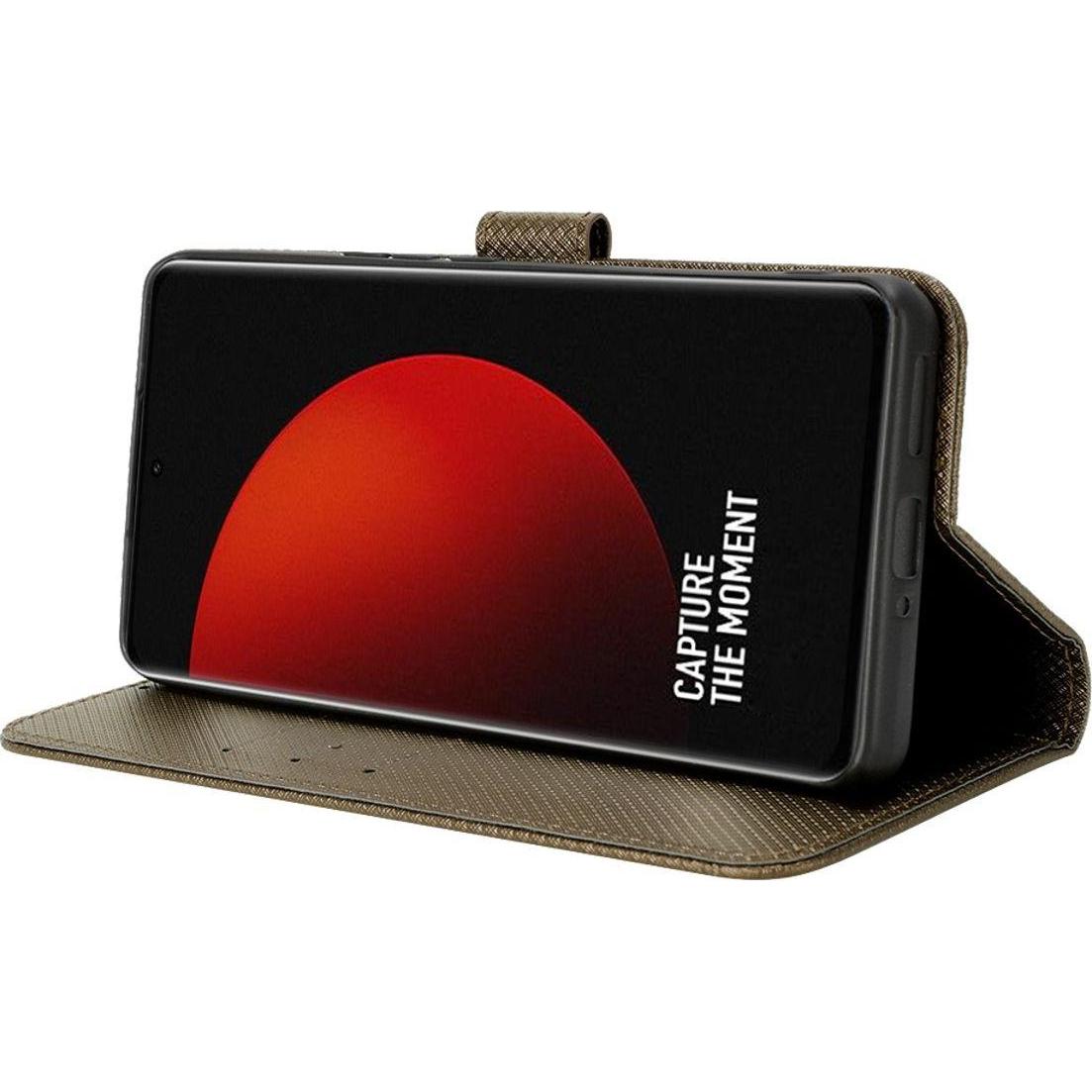 Thumbnail - König Design Hülle Handy Schutz für Huawei Motorola Xiaomi ZTE Case Cover Bumper Wallet Etuis (Xiaomi 12S Ultra), Smartp...