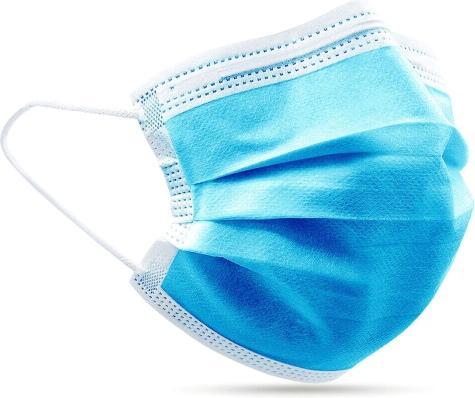 NoName Boite de 50 masques jetables (Bleu)