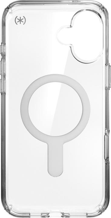 Actual product image speck Presidio Perfect Clear + ClickLock Apple iPhone 16 Plus Clear - with Microban (Apple iPhone 16 Plus)