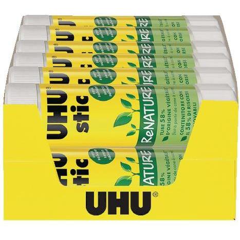 UHU, Klebestift, Klebestift ReNATURE Klebestift Transparent