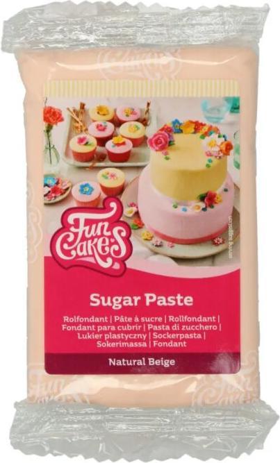 Actual product image FunCakes Sugar paste - Natural beige - 250gr (1x)