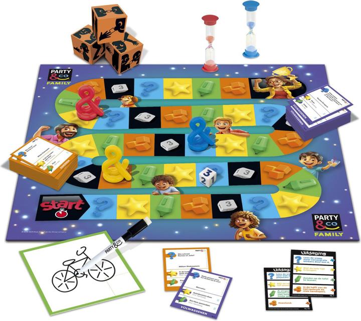 Actual product image Jumbo Party & Co. - Family (NL) (German, 3 - 15 Players)