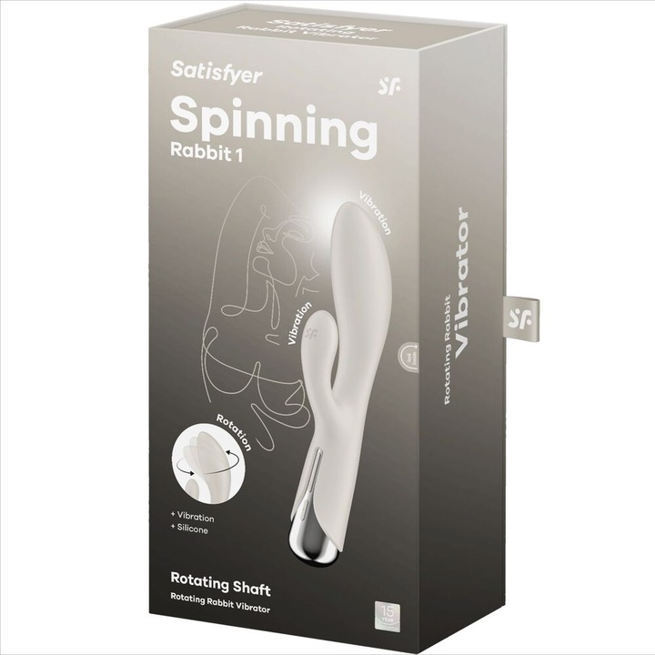 Produktbild Satisfyer Spinning Rabbit 1 Klitoris Und G-Spot Stimulation Beige