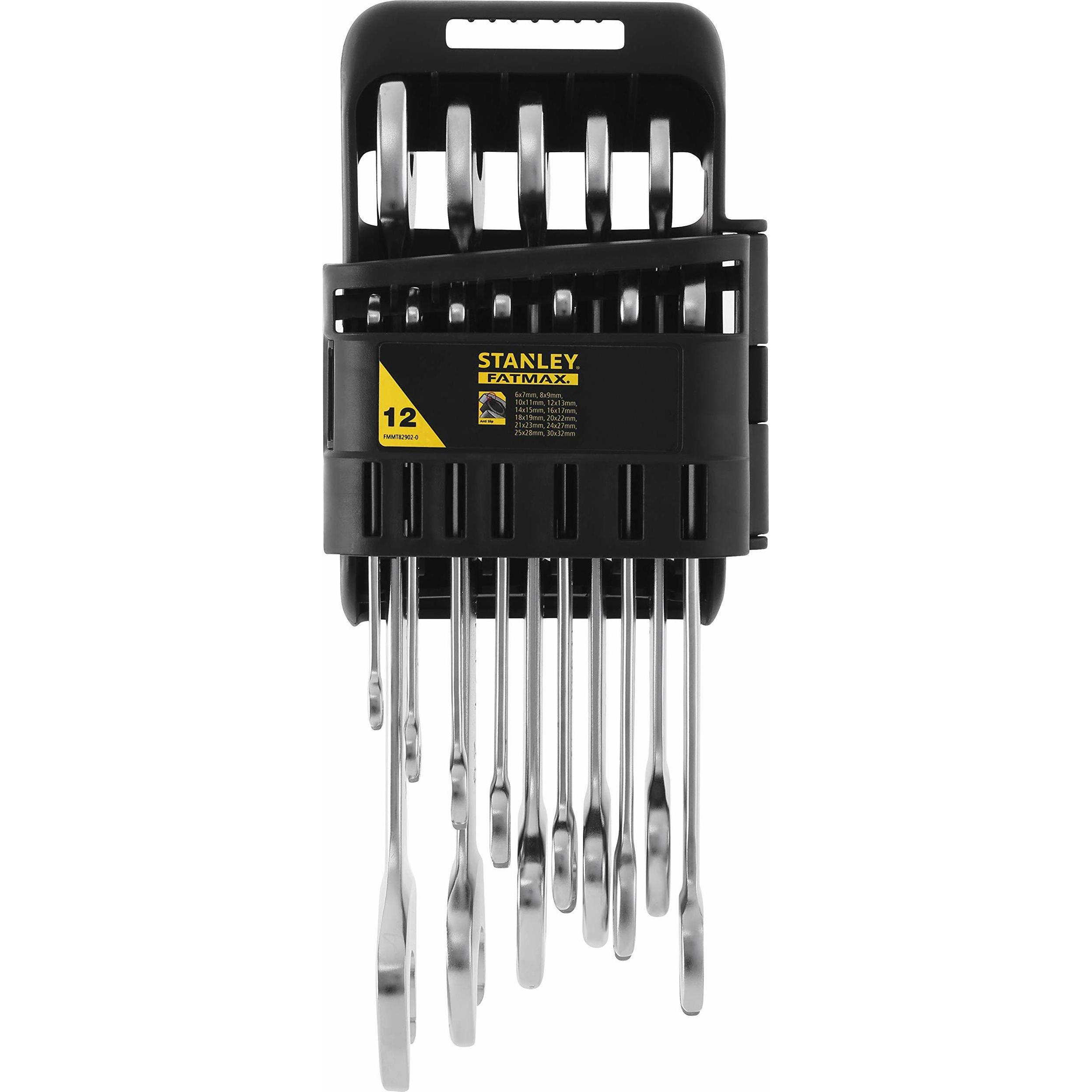 Stanley, Schraubenschlüssel, llaves fijas fm - 12 piezas